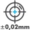 Accuracy: ±0,02mm