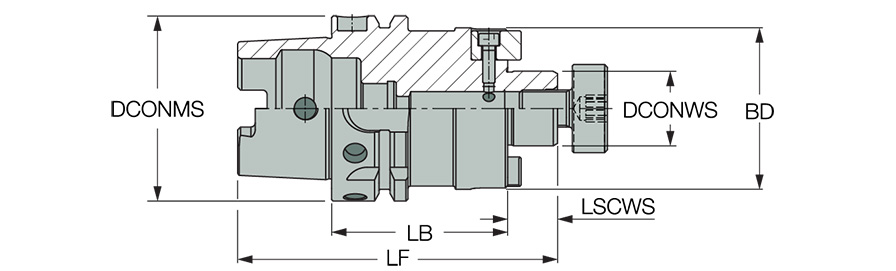 HSK A100 SEM1.0X4.00C