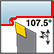 Ext 107.5° App 55° Diamond